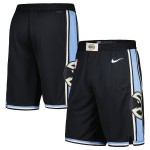 NBA Atlanta Hawks Shorts Nike 2023-24 City Edition Noir Swingman - Homme